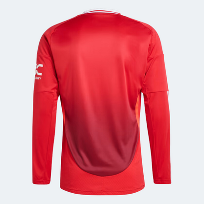 adidas Manchester United FC 24/25 Men's Long-Sleeve Home Jersey