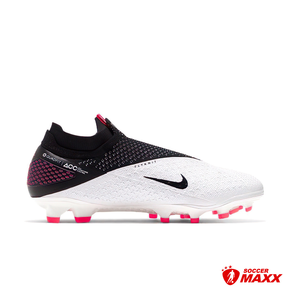 Nike Phantom Vision 2 Elite DF FG Boots - White/Black