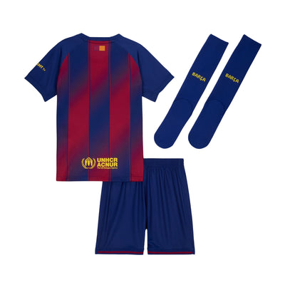Nike FC Barcelona 25/26 Younger Kids Stadium Home Kit