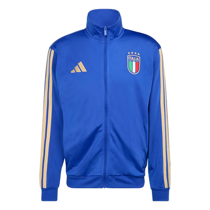 adidas FIGC Italia DNA Men's Track Top - Blue