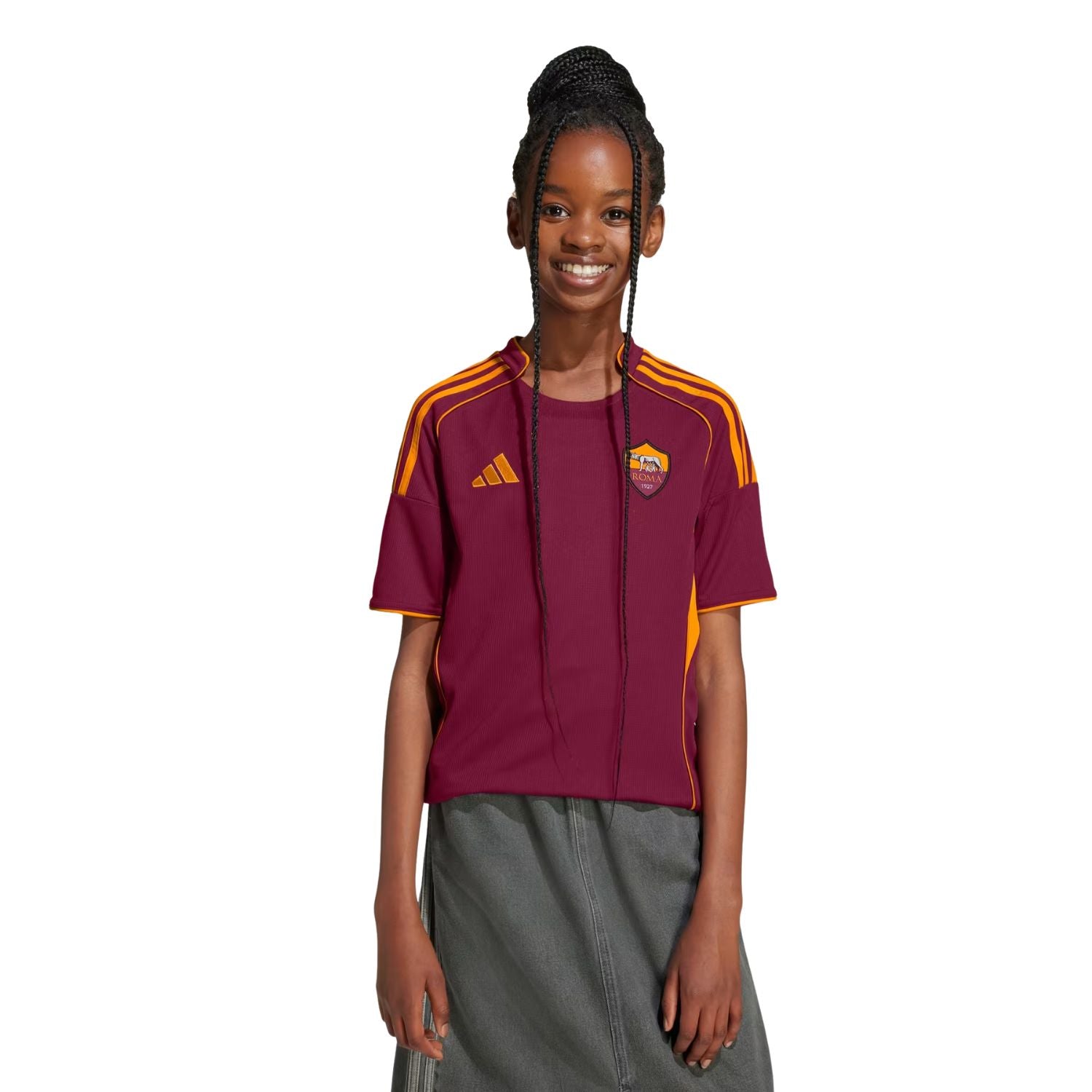 adidas AS Roma 25/26 Youth Home Jersey