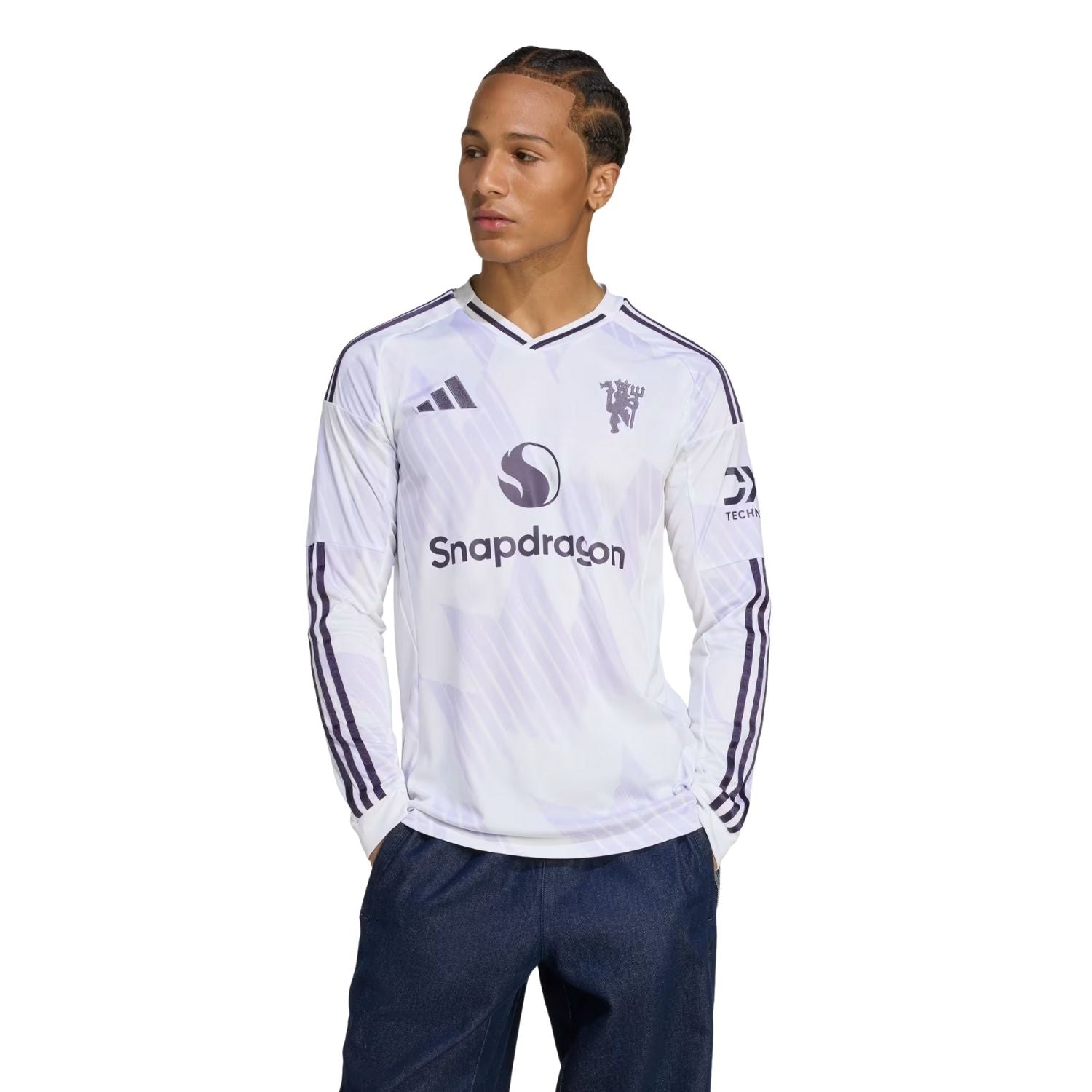 adidas Manchester United FC 25/26 Men's Away Long-Sleeve Jersey