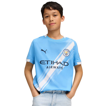 Puma Manchester City FC 25/26 Junior Home Replica Jersey