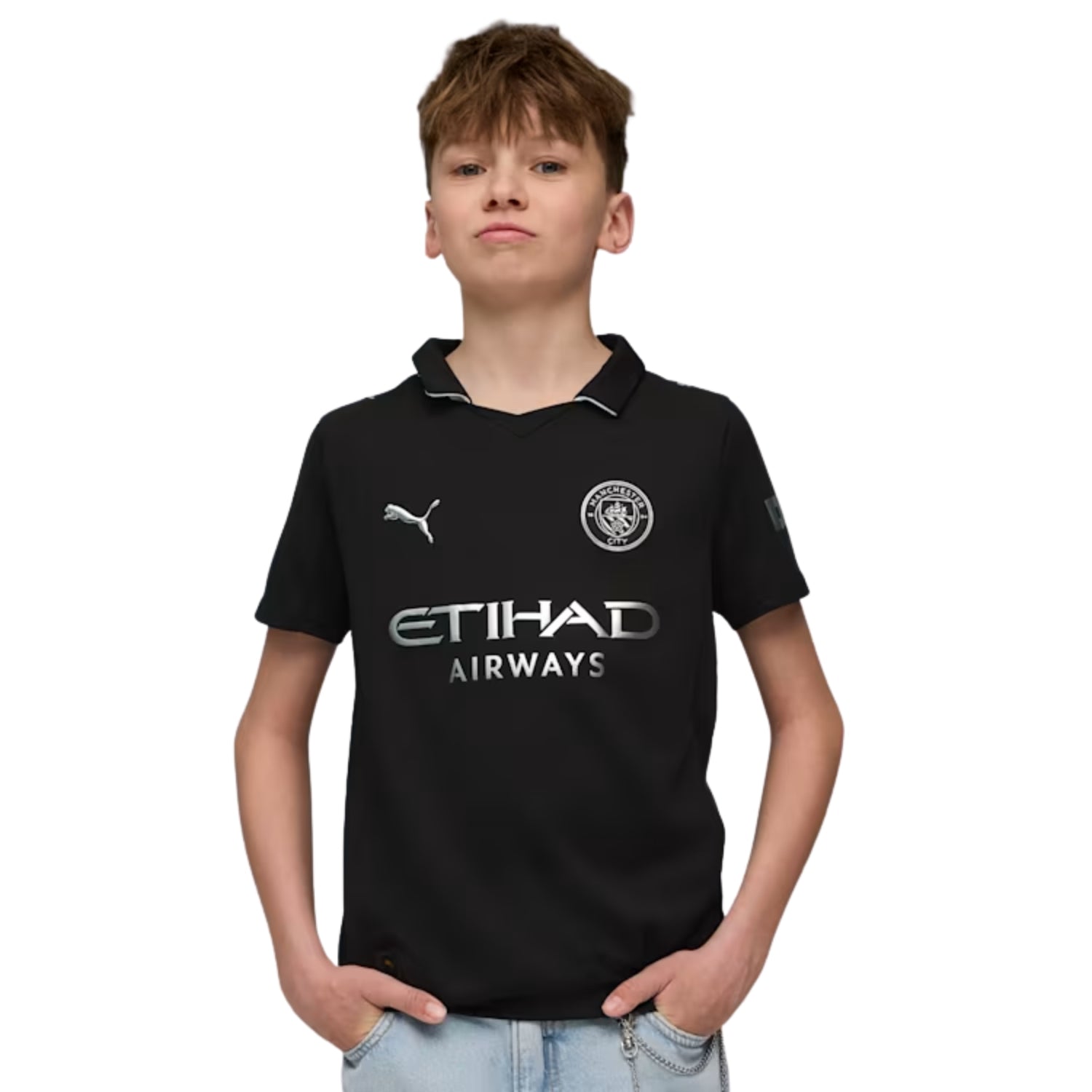 Puma Manchester City FC 25/26 Junior Away Replica Jersey