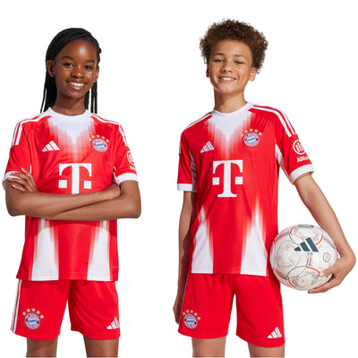 adidas FC Bayern Munich 25/26 Youth Home Jersey