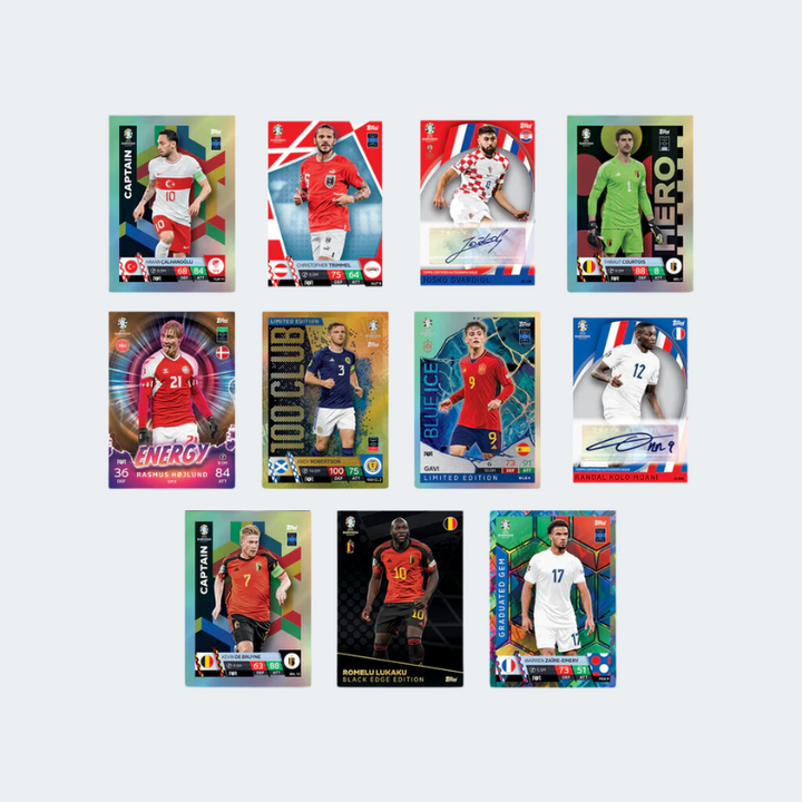 Topps Match Attax UEFA Euro24 Cards (packet of 8)