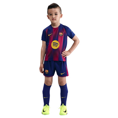 Nike FC Barcelona 25/26 Younger Kids Stadium Home Kit