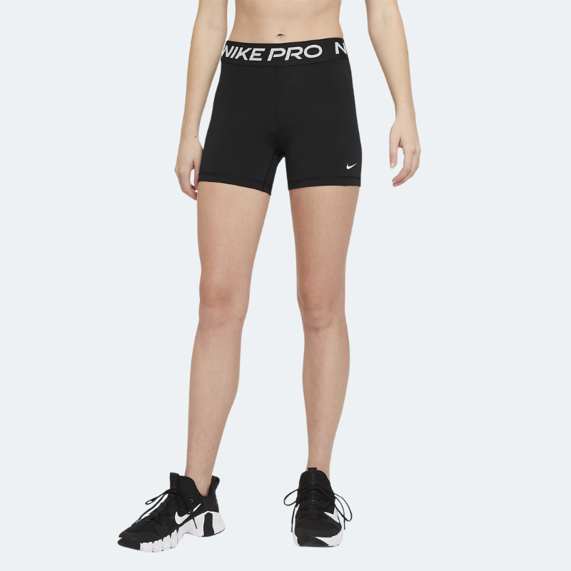 Nike Pro Women s 365 5 Shorts Black White