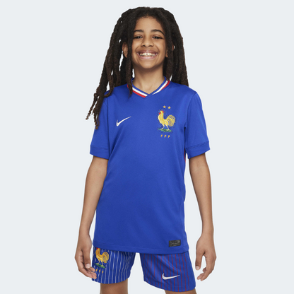 Nike FFF France 24/25 Youth Home Stadium Jersey