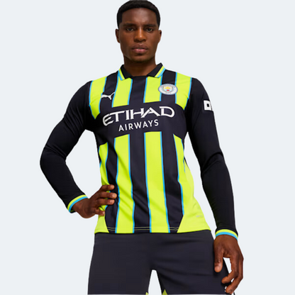 Puma Manchester City FC 24/25 Men's Away Long-Sleeve Replica Jersey