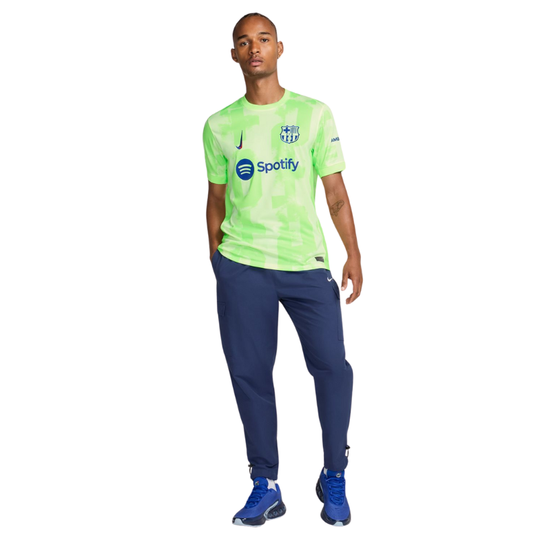 Nike Barcelona FC 24 25 Men s Stadium Third Jersey Small Barely Volt Old Royal