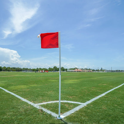 Kwik Goal Official Corner Flags (set of 4) - Red