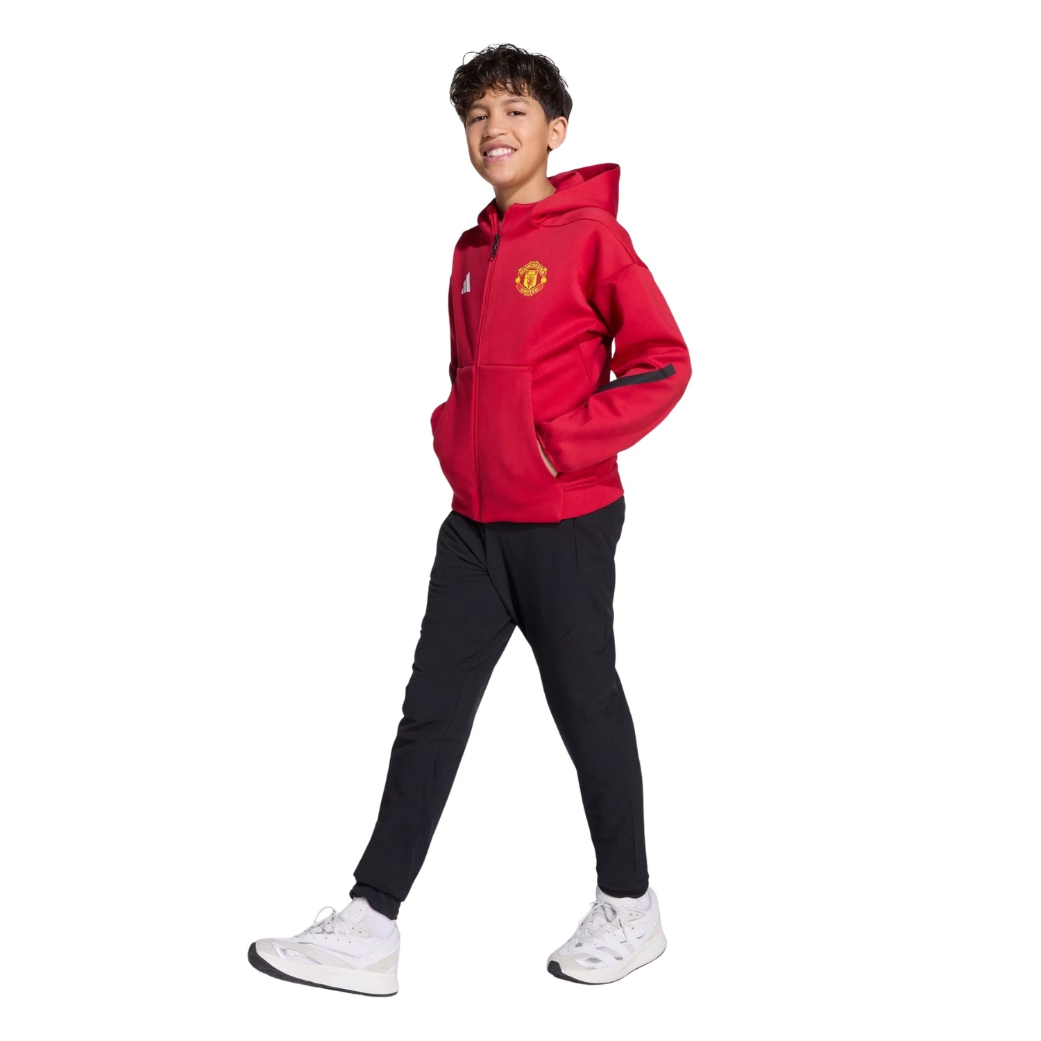adidas Manchester United FC ZNE Junior Anthem Jacket