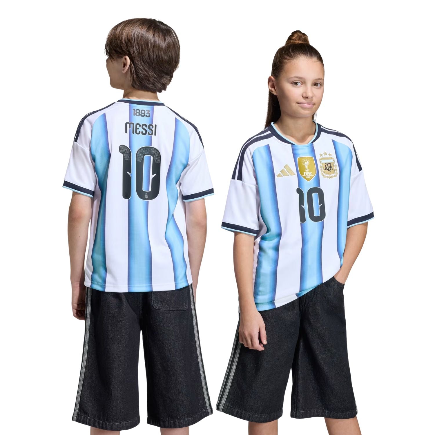 adidas AFA Argentina WC '26 "Lionel Messi No. 10" Junior Replica Home Jersey