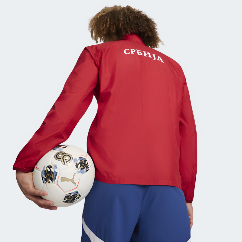 Puma FSS Serbia Men's Pre-Match Woven Jacket