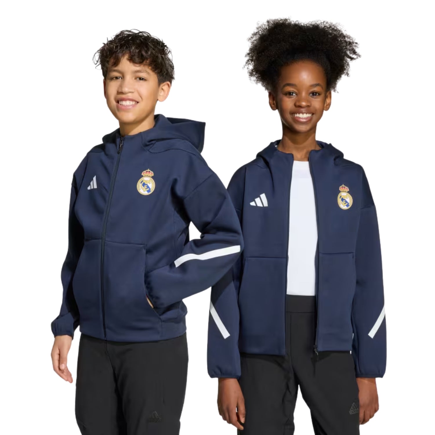 adidas Real Madrid CF 25/26 Youth Away Anthem Jacket