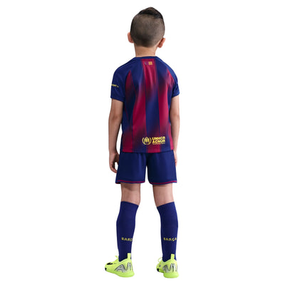 Nike FC Barcelona 25/26 Younger Kids Stadium Home Kit