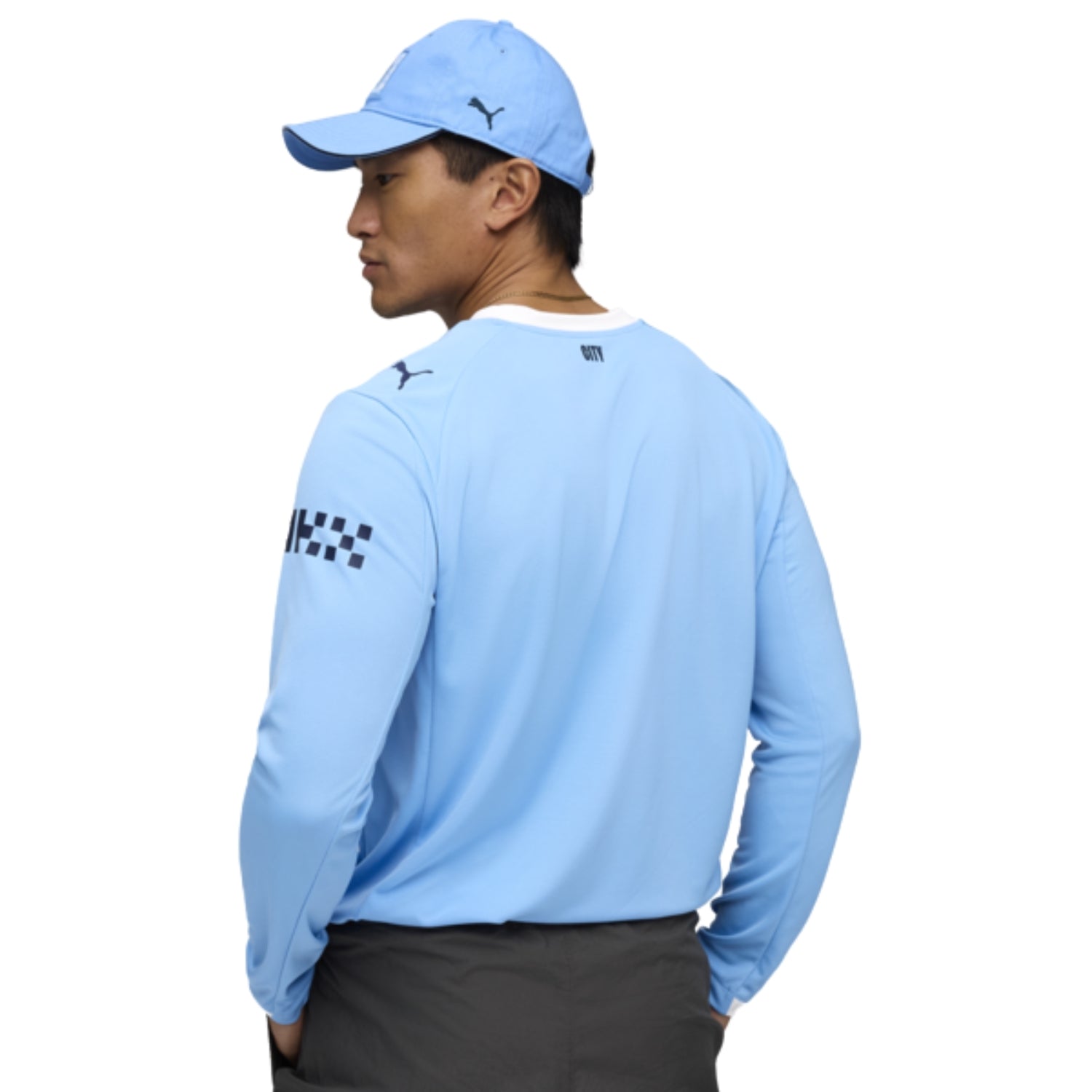 Puma Manchester City FC 25/26 Men's Home Replica Long-Sleeve Jersey