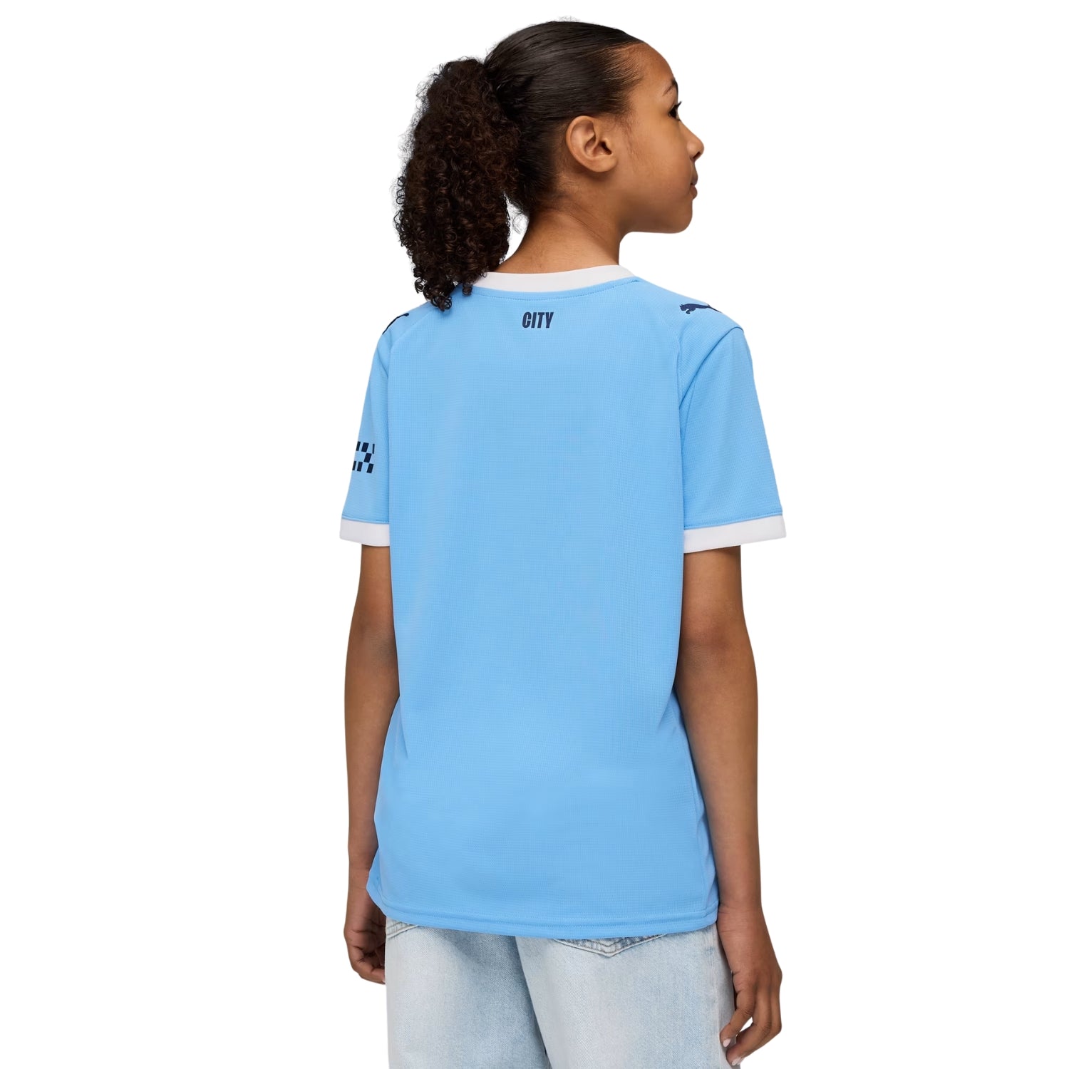 Puma Manchester City FC 25/26 Junior Home Replica Jersey