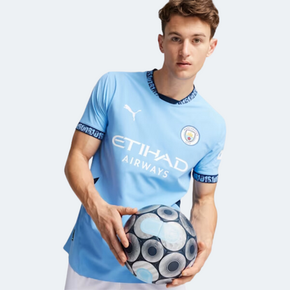 Puma Manchester City FC Men's Authentic Home Jersey