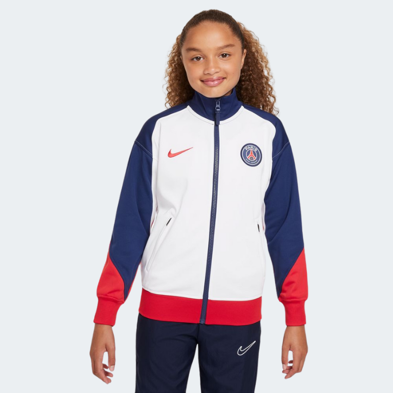 Psg white track jacket cheap
