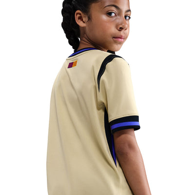 Nike FC Barcelona 25/26 Youth Away Stadium Jersey