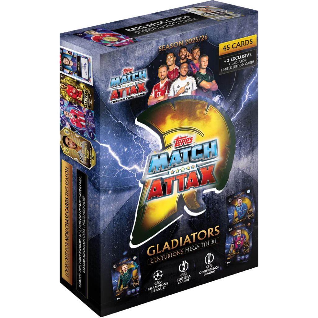 Topps Match Attax 2025/26 UEFA Champions League Cards - Mega Tin