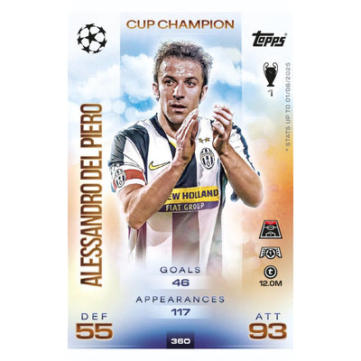 Topps Match Attax 2025/26 UEFA Champions League Cards - Mega Tin