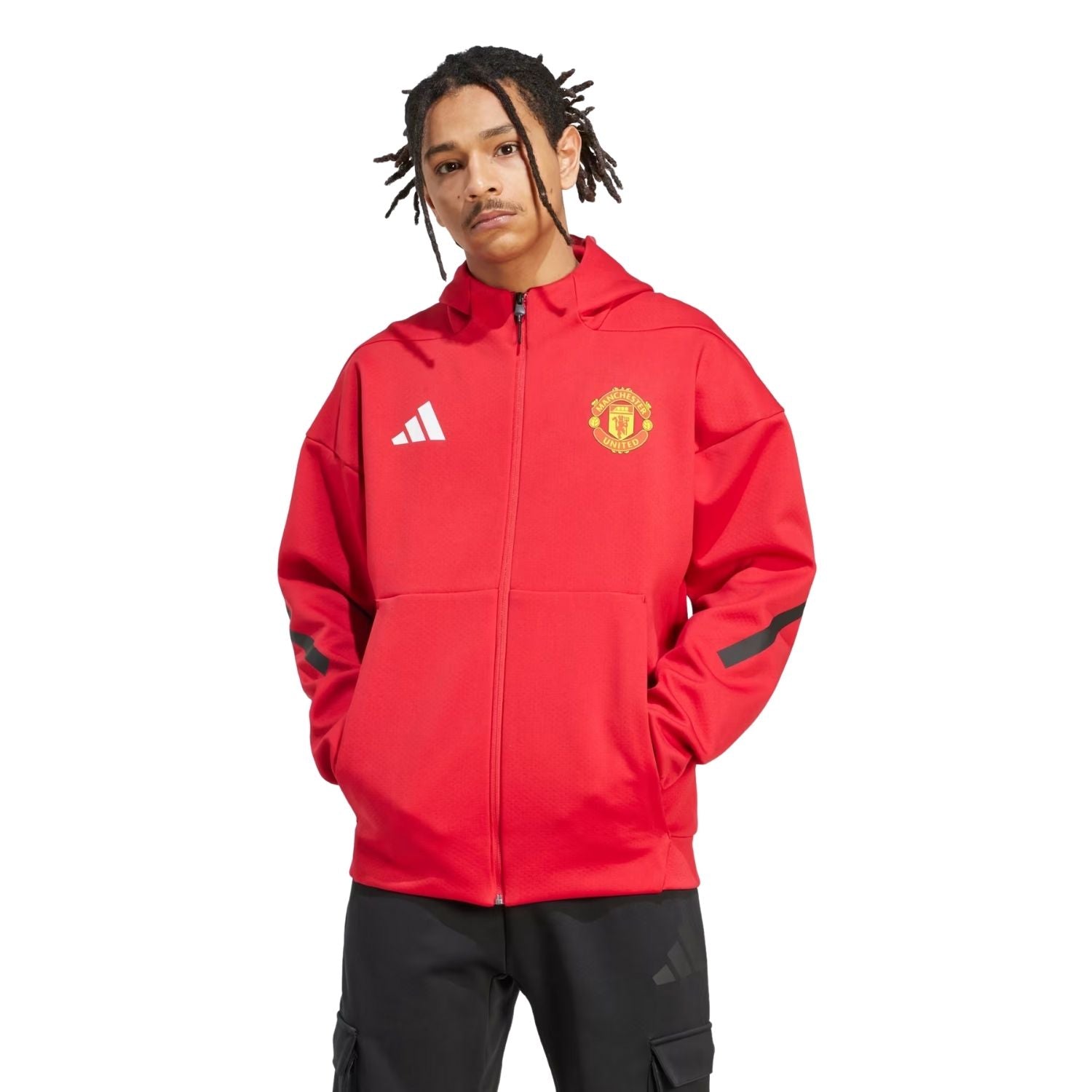adidas Manchester United FC Men's Anthem Jacket