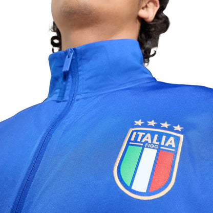 adidas FIGC Italia DNA Men's Track Top - Blue