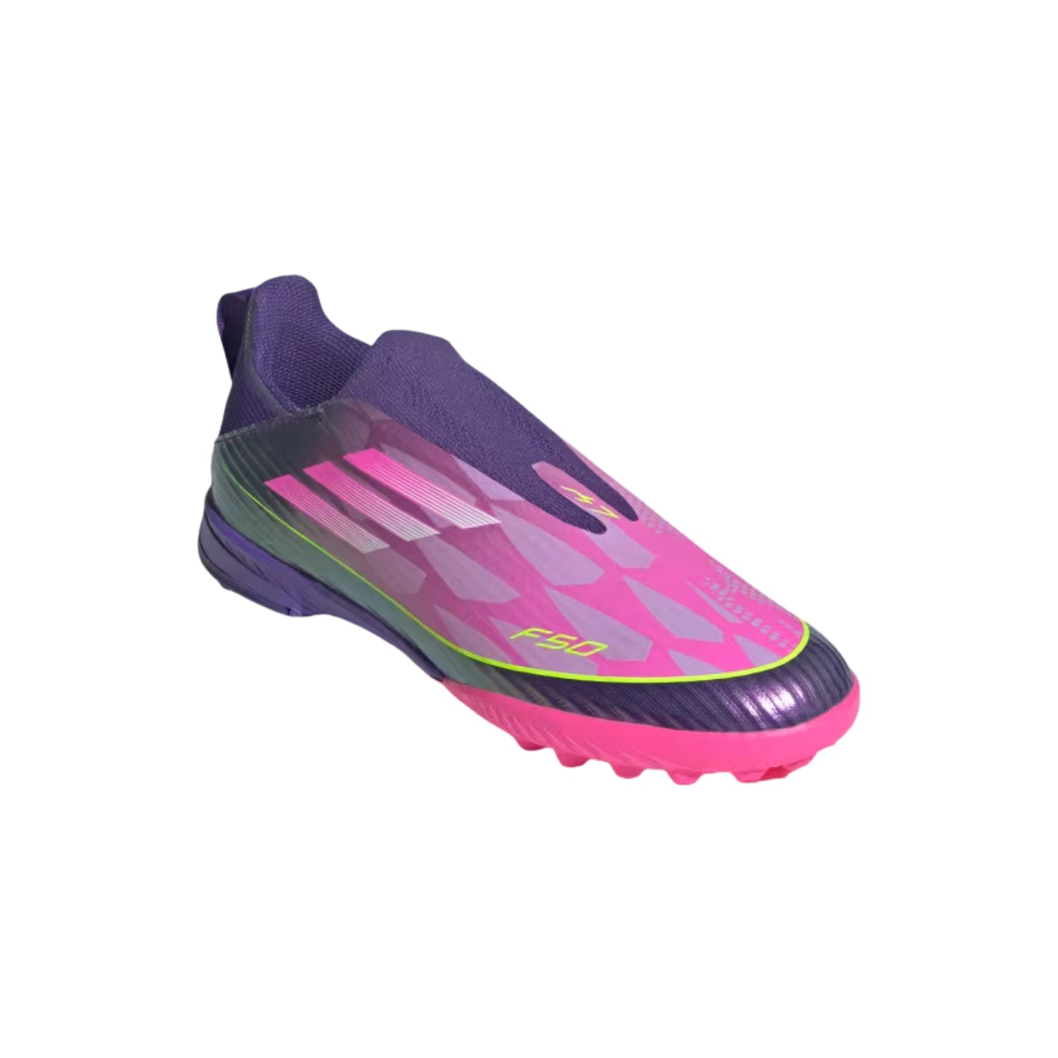 adidas Junior F50 League Laceless "Lamine Yamal" Turf Shoe