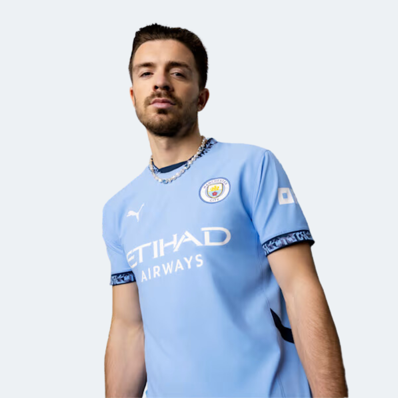 Puma Manchester City FC Men's Authentic Home Jersey