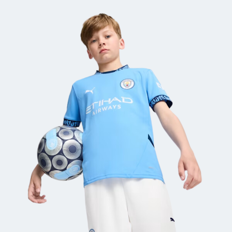 Puma Manchester City FC 24/25 Youth Home Replica Jersey