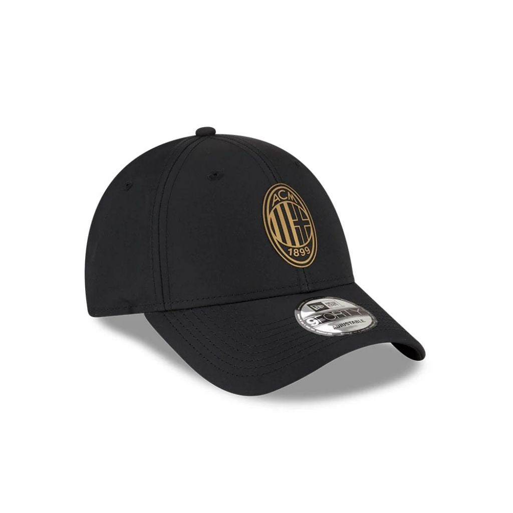 New Era 9Forty AC Milan Black & Gold Adjustable Cap
