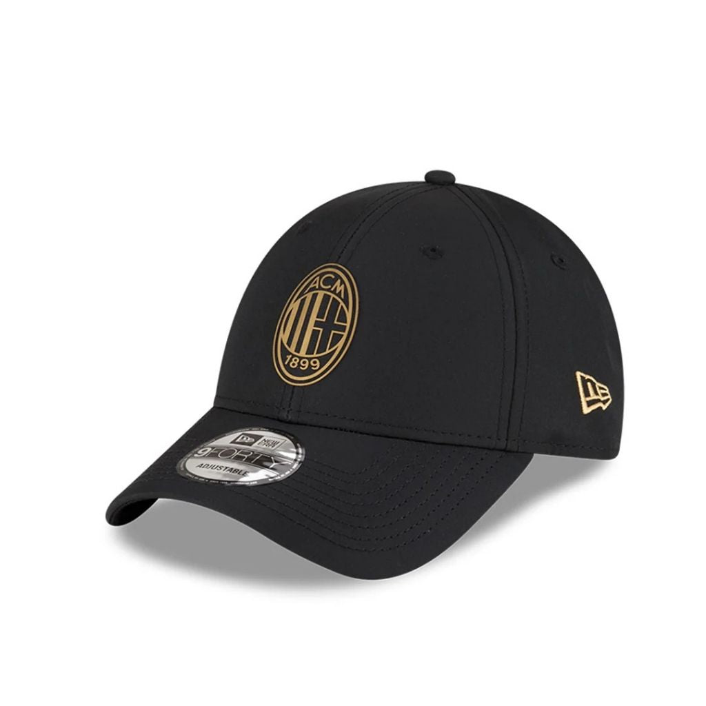 New Era 9Forty AC Milan Black & Gold Adjustable Cap