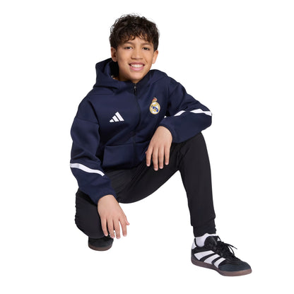 adidas Real Madrid CF 25/26 Youth Away Anthem Jacket