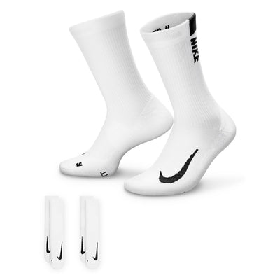 Nike Multiplier Crew Socks (2 pack)