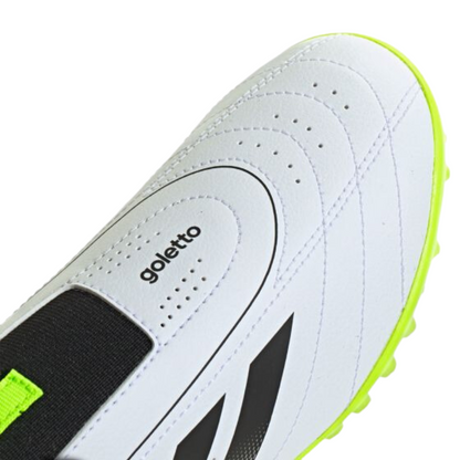 adidas Junior Goletto IX  Laceless Turf Shoes