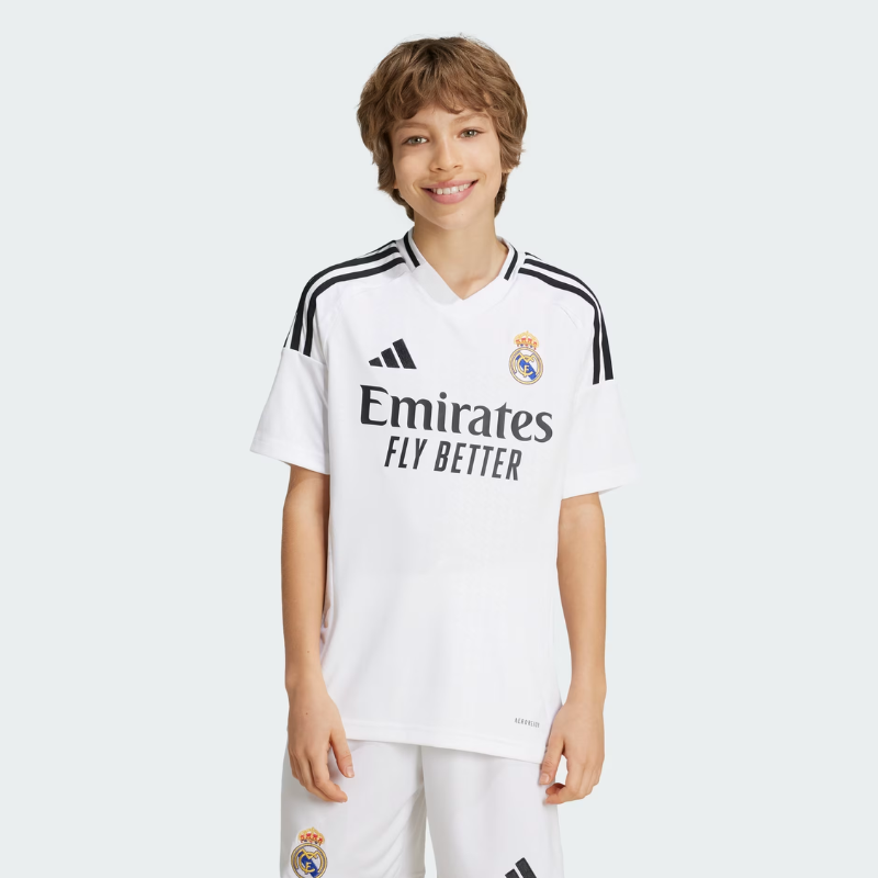 adidas Real Madrid CF 24/25 Youth Home Jersey