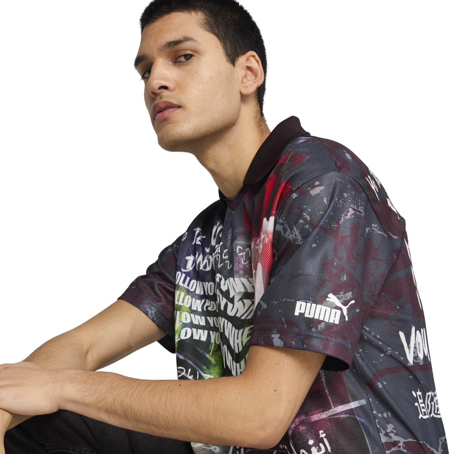 Puma Manchester City FC FTBLNRGY+ Men's Retro Jersey