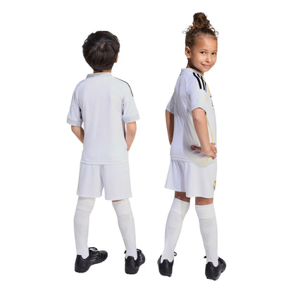 adidas Real Madrid CF 25/26 Kid's Home Mini Kit
