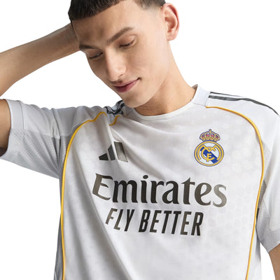 adidas Real Madrid CF 25/26 Men's Authentic Home Jersey