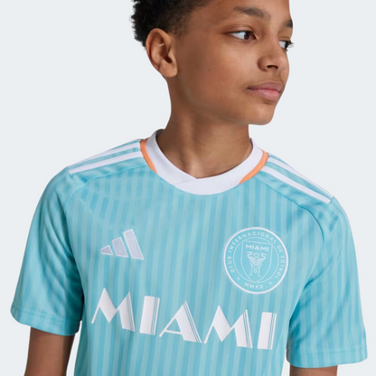 adidas Lionel Messi No. 10 Inter Miami CF '24 Youth Third Jersey