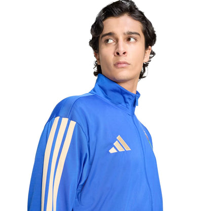 adidas FIGC Italia DNA Men's Track Top - Blue