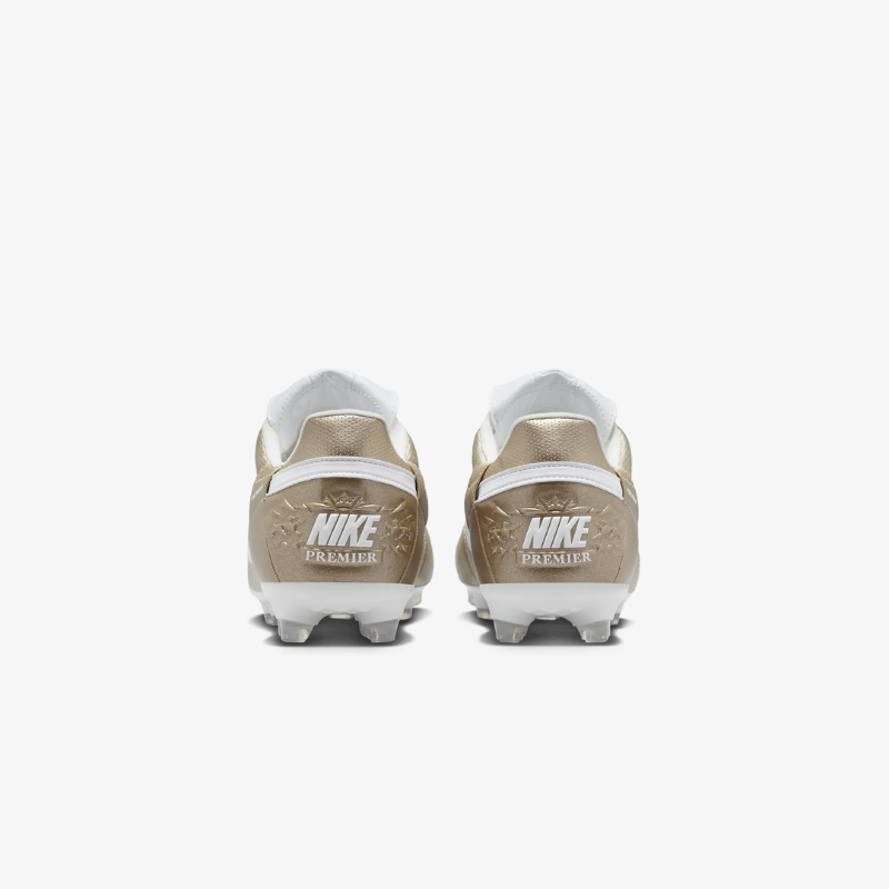 Nike Premier III Firm Ground Cleats Metallic Gold Grain White M 12 W 13.5