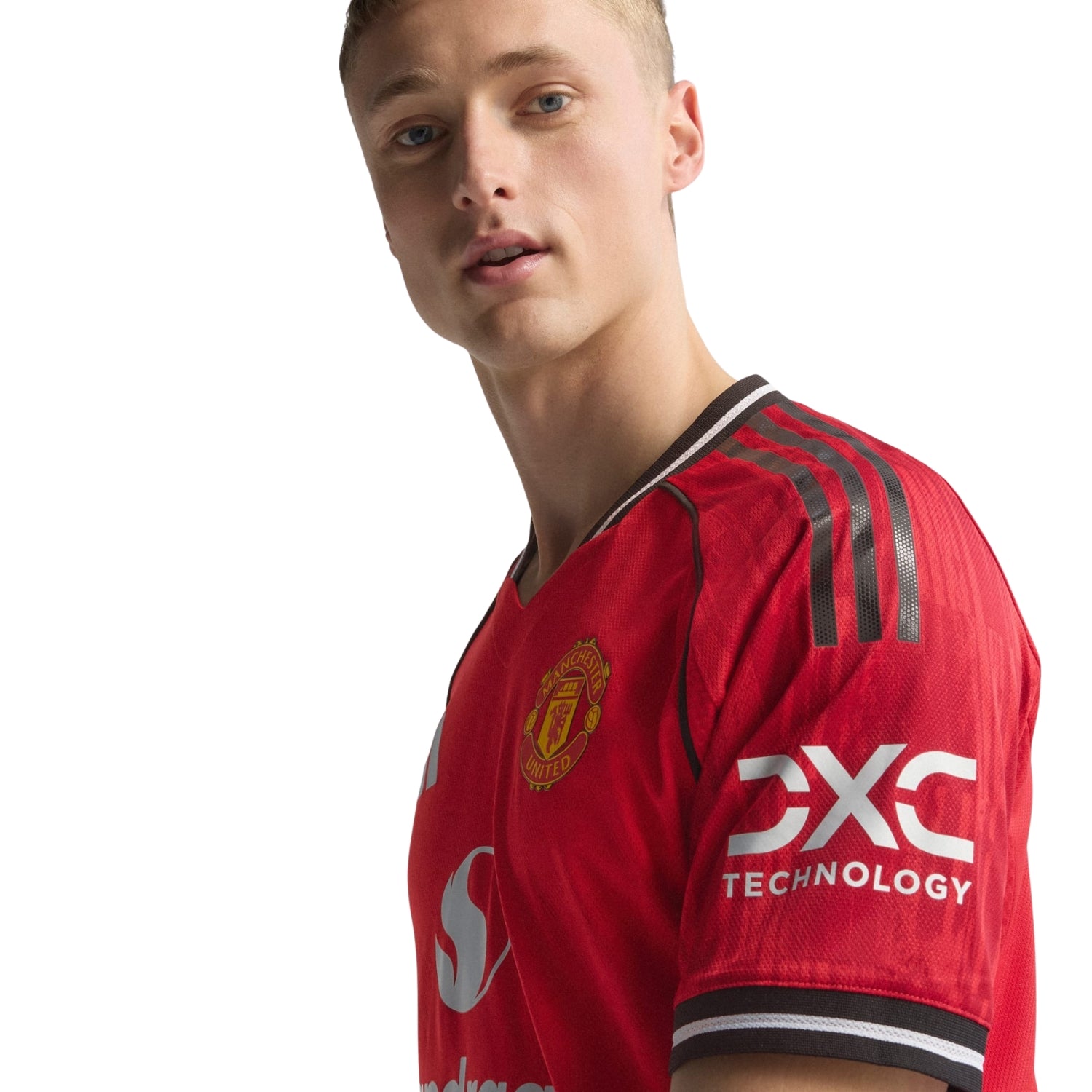 adidas Manchester United FC 25/26 Men's Authentic Home Jersey