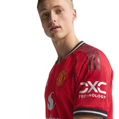 adidas Manchester United FC 25/26 Men's Authentic Home Jersey