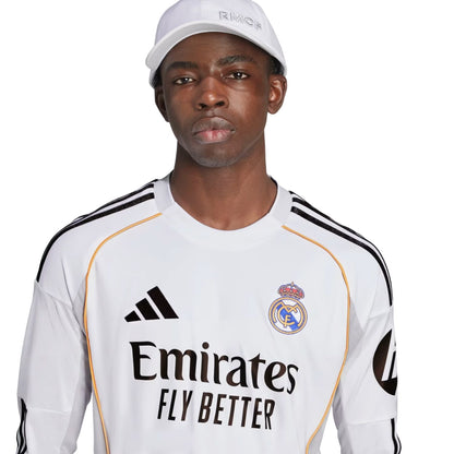 adidas Real Madrid CF 25/26 Men's Home Long-Sleeve Kit