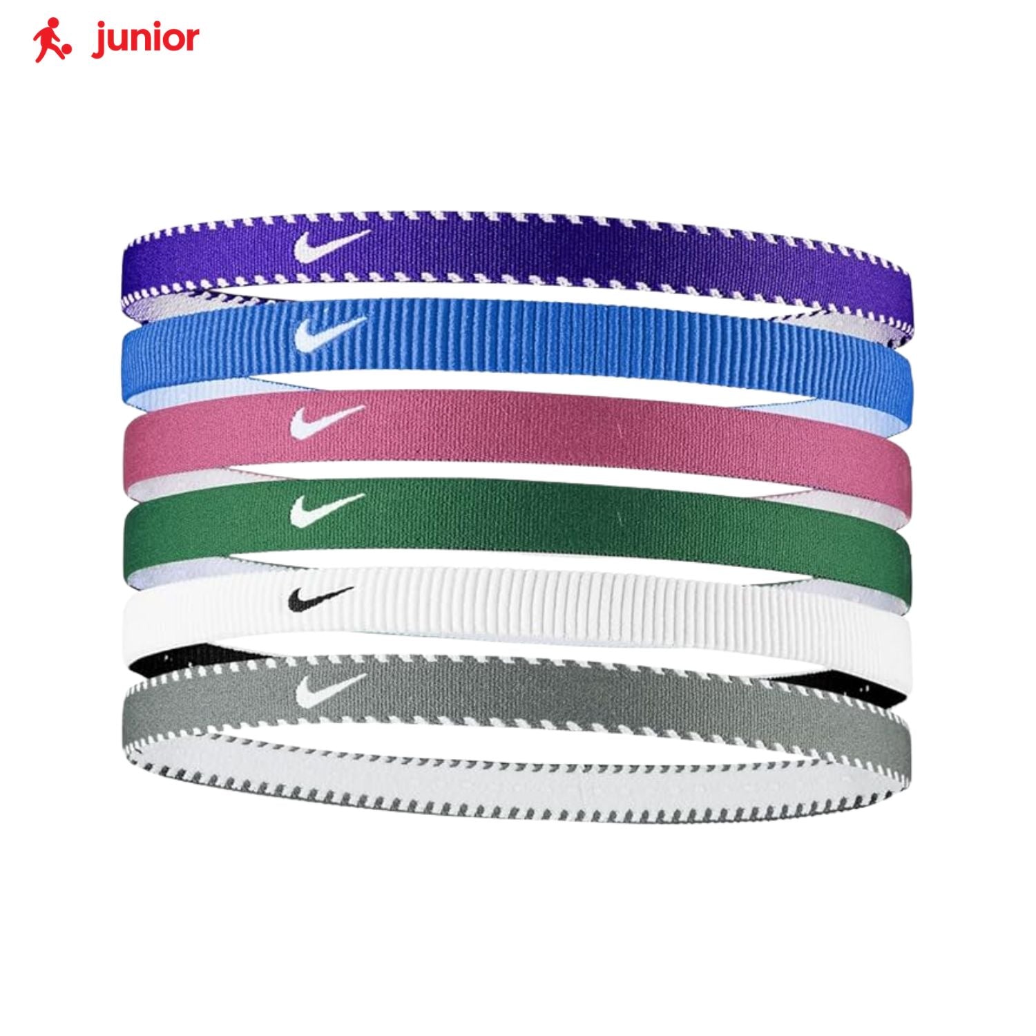 Nike Youth Flex Classic Headbands (6 pk)
