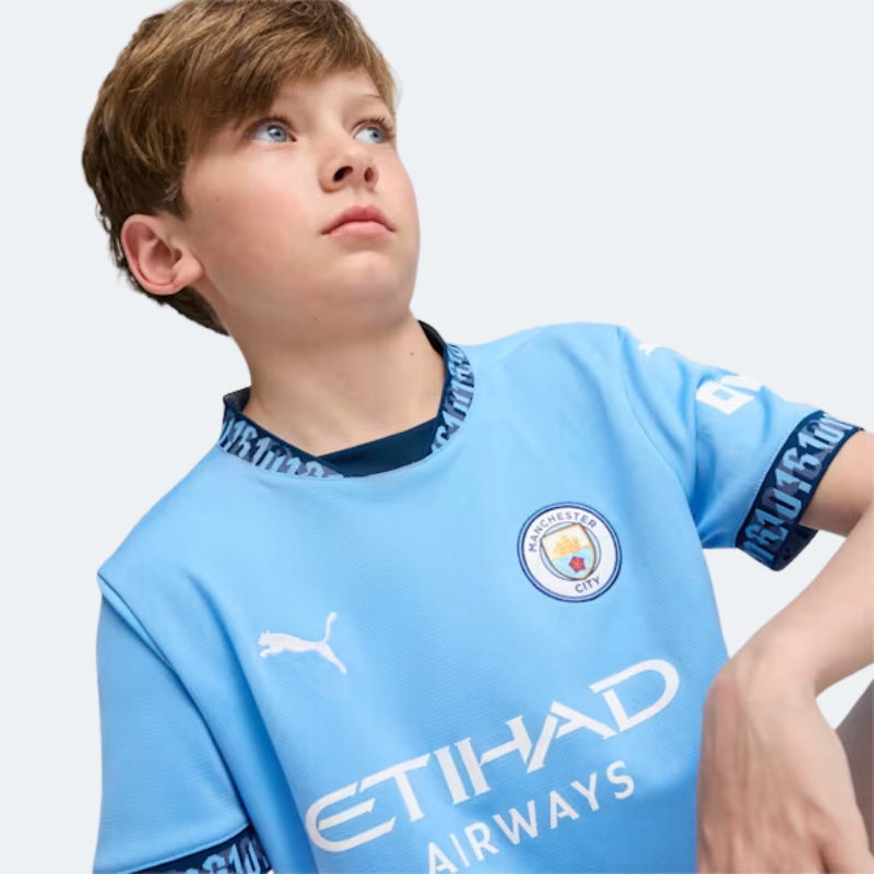 Puma Manchester City FC 24/25 Youth Home Replica Jersey